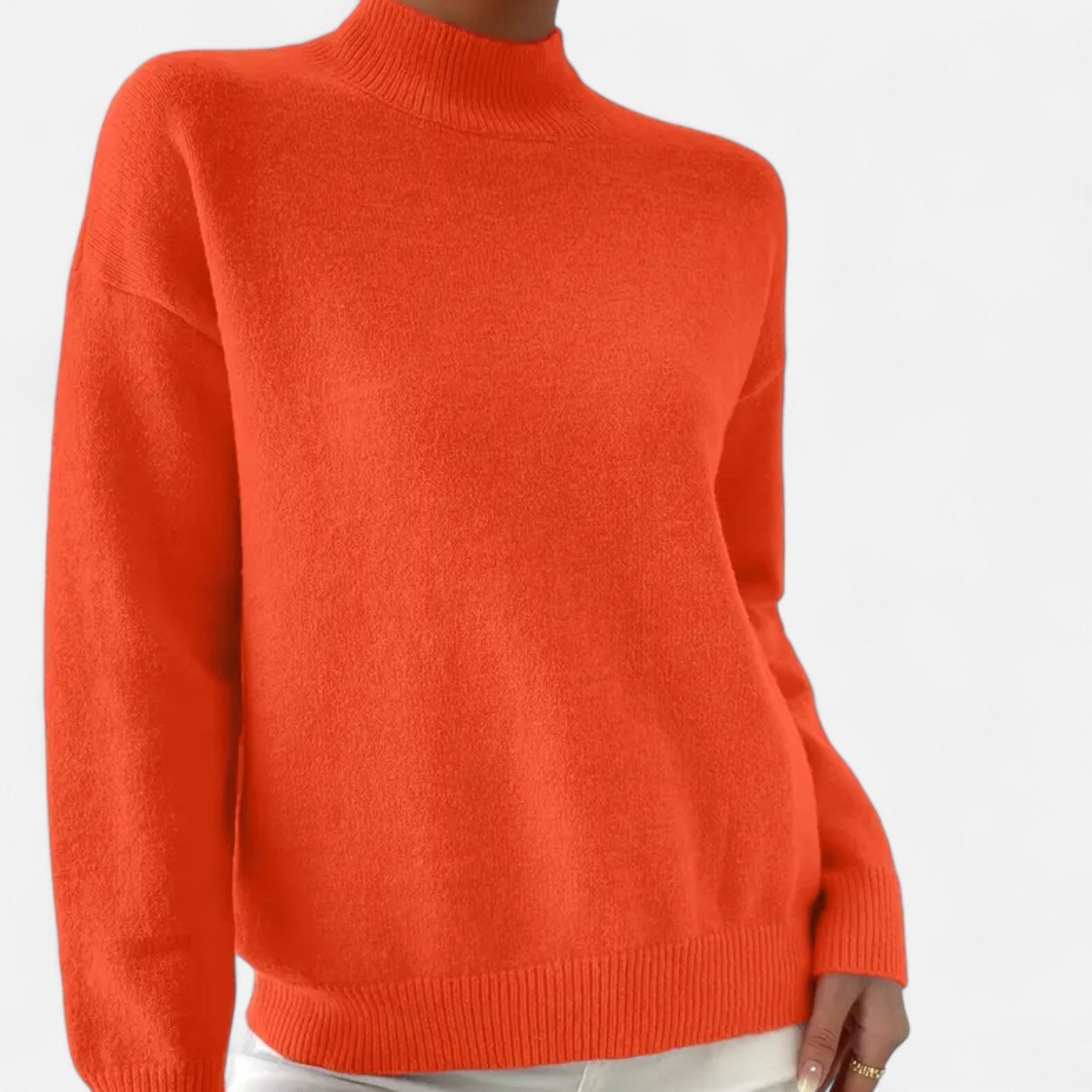 Aveline the Label | Women’s Mock Neck Long Sleeve Sweater