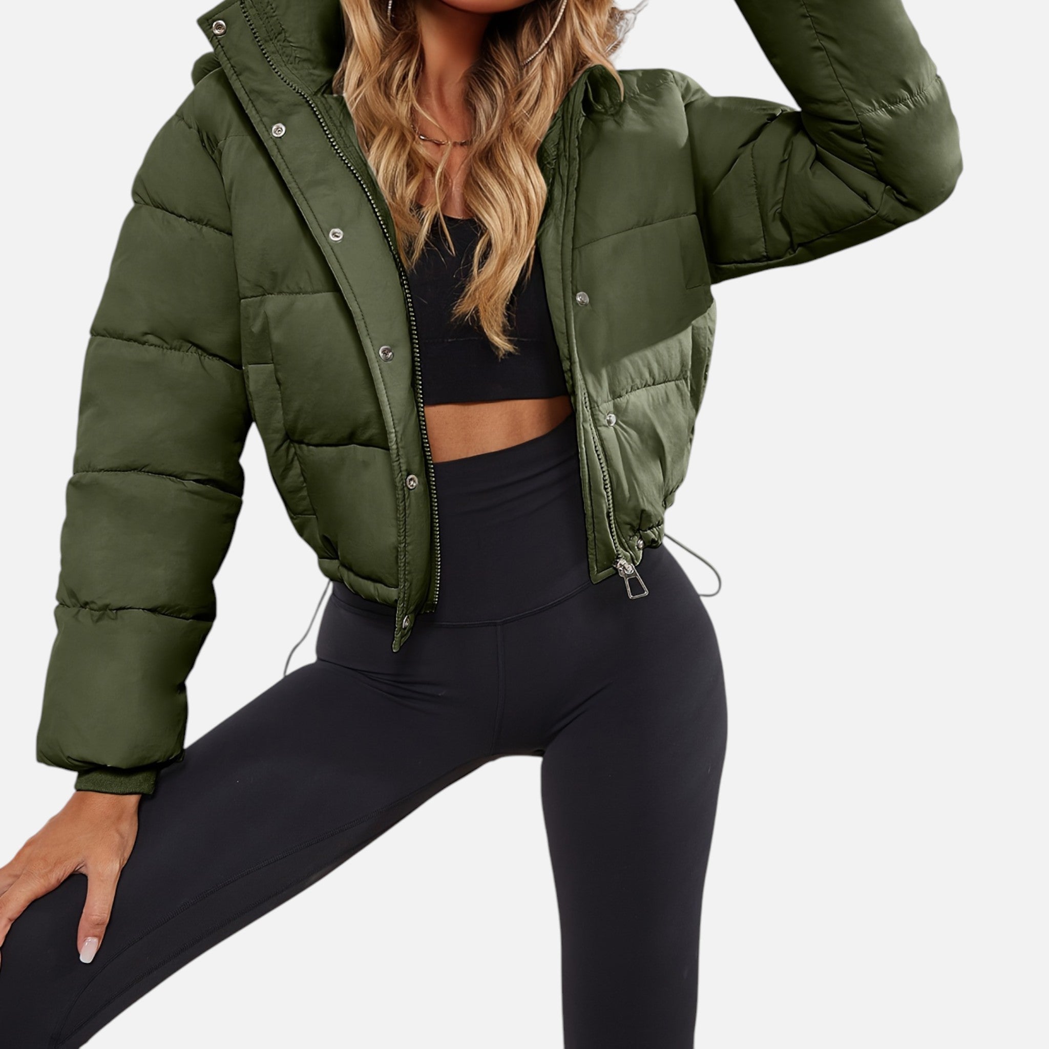 Aveline the Label | Women’s Cropped Puffer Jacket