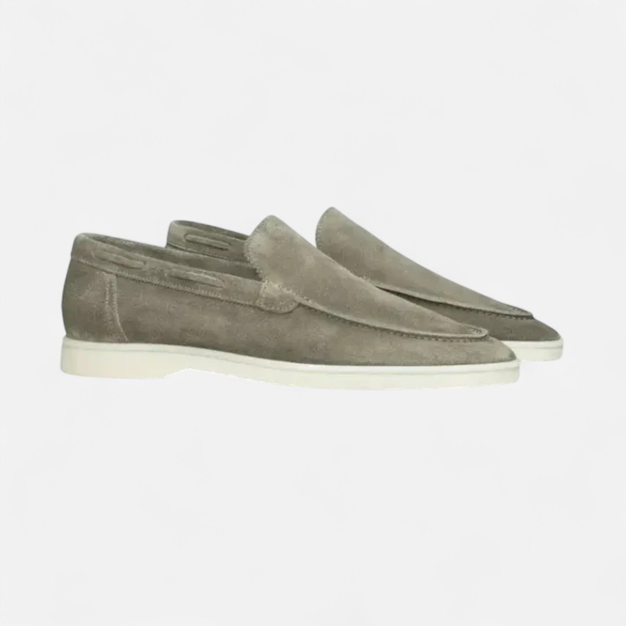 Aveline the Label | Men’s Suede Loafers Slip-On Dress Shoes