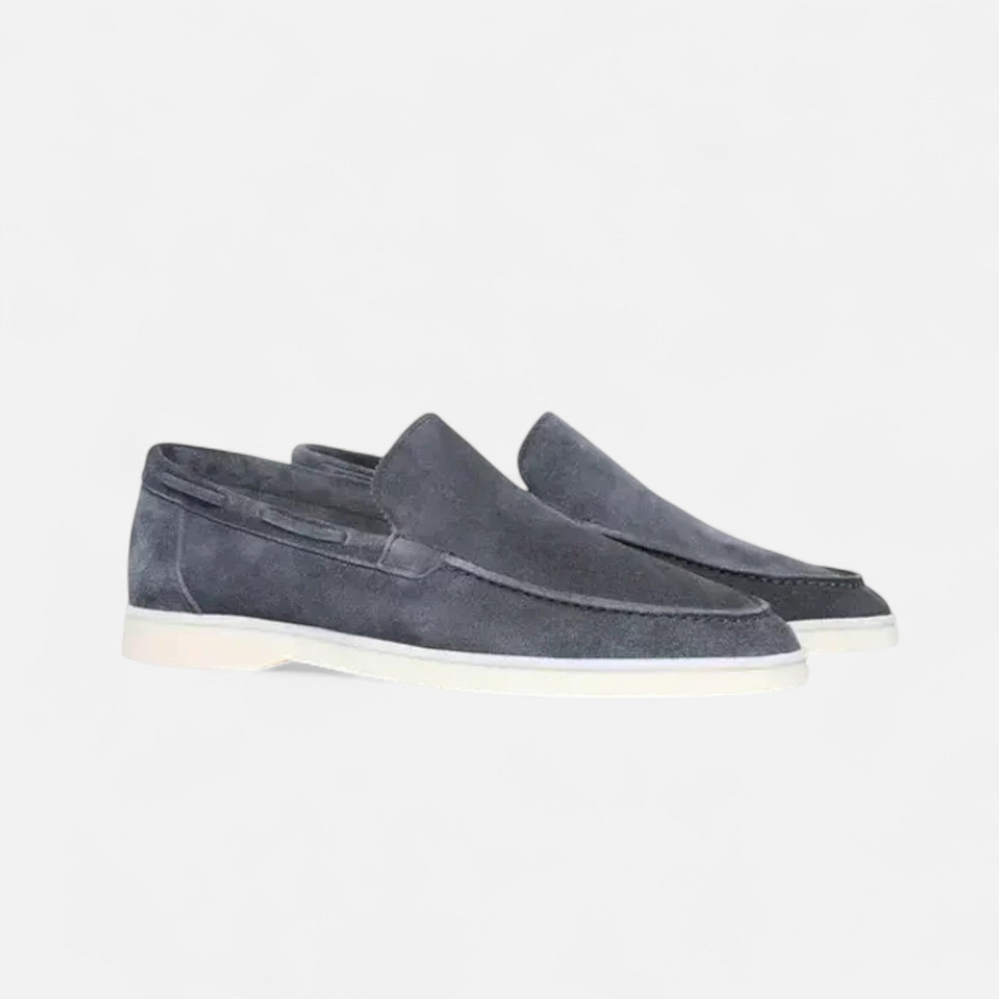 Aveline the Label | Men’s Suede Loafers Slip-On Dress Shoes