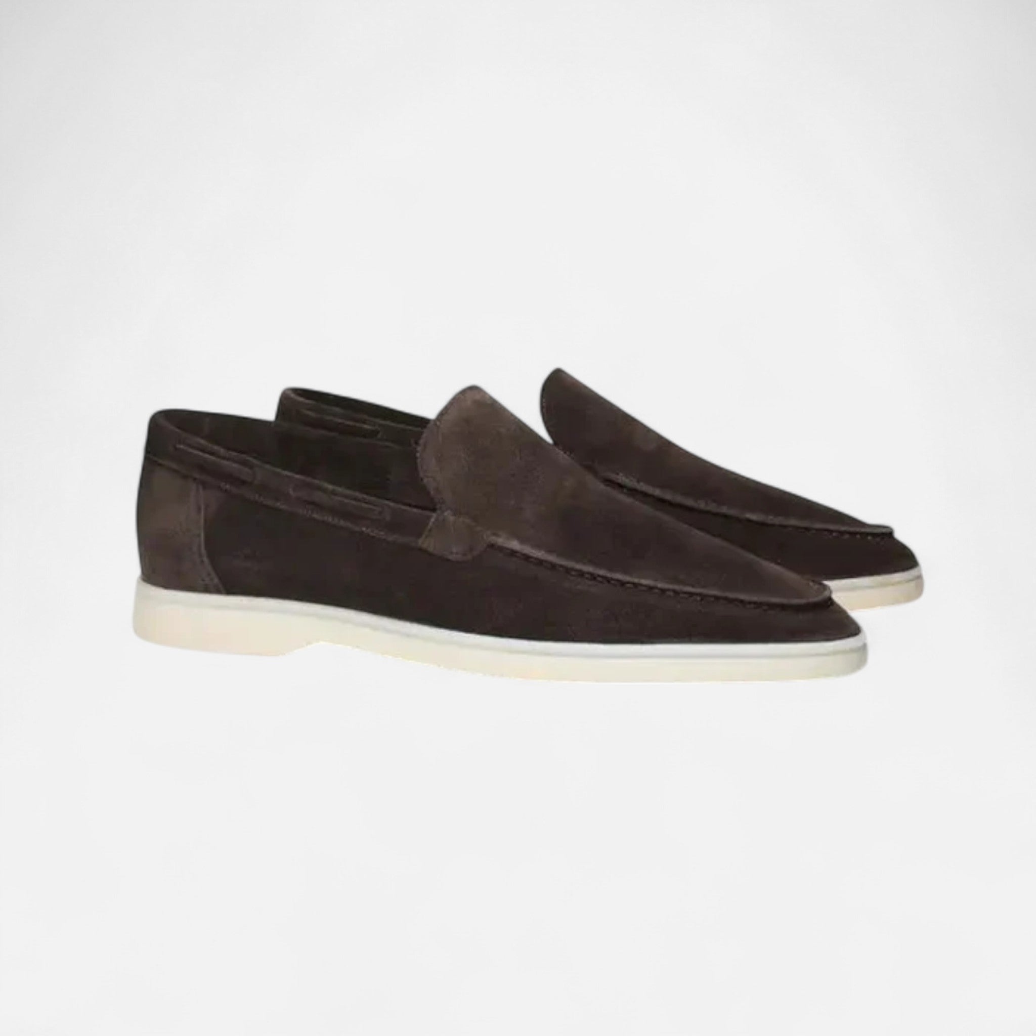 Aveline the Label | Men’s Suede Loafers Slip-On Dress Shoes