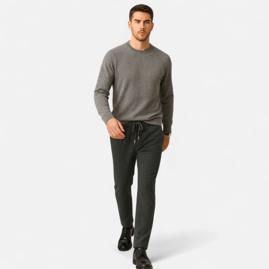 Aveline the Label | Men’s Merino Wool Knitted Trousers