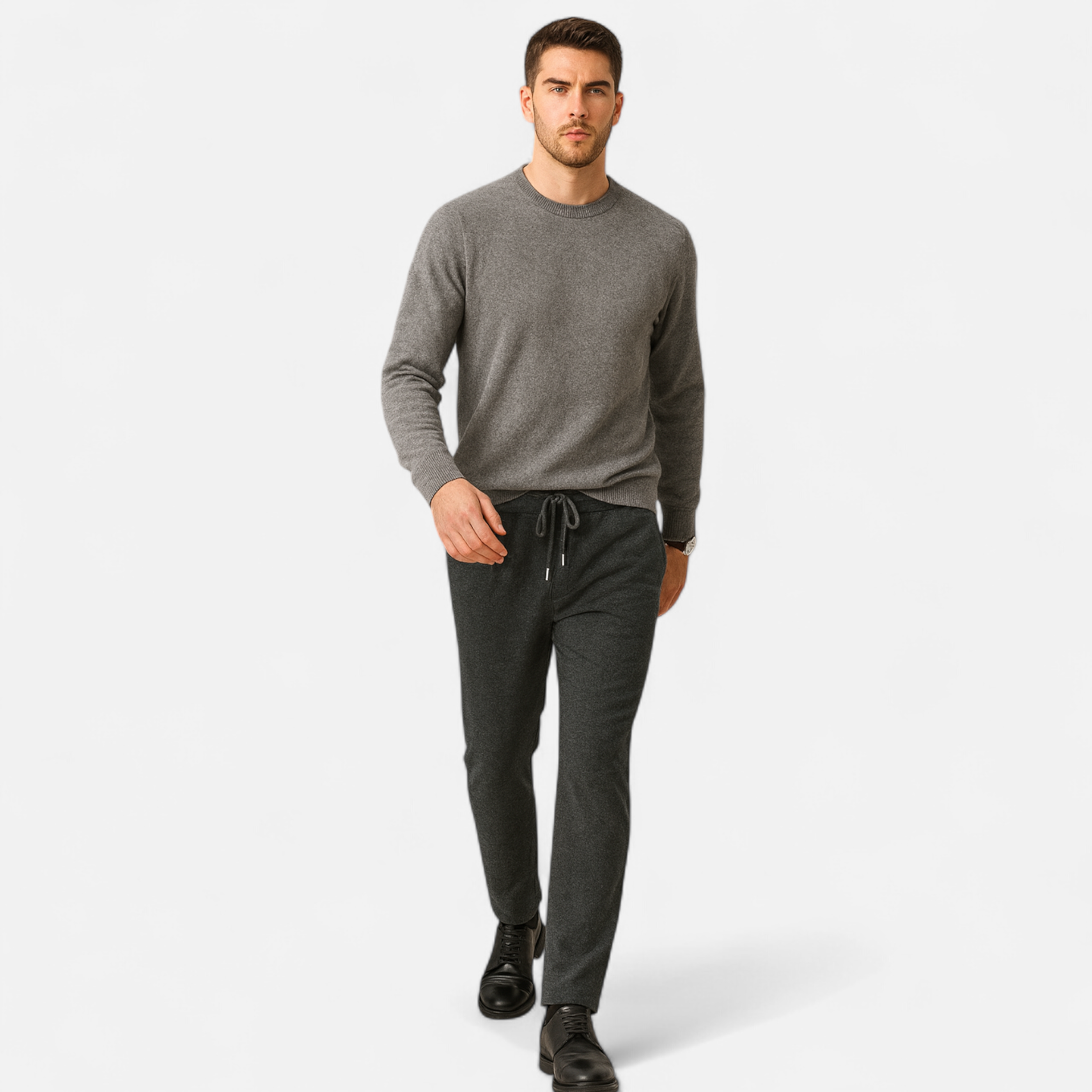 Aveline the Label | Men’s Merino Wool Knitted Trousers