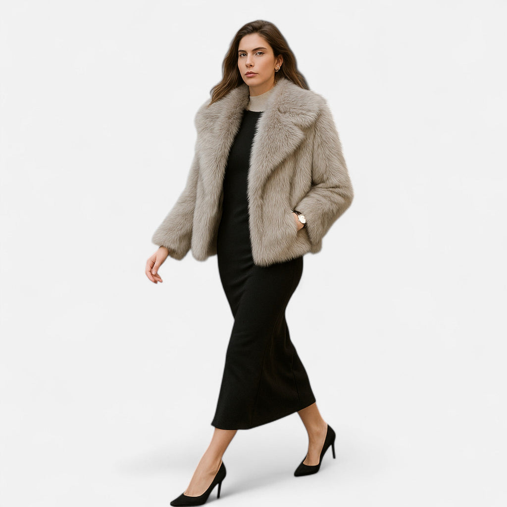 Aveline the Label | Women’s Soft Plush Faux Fur Coat