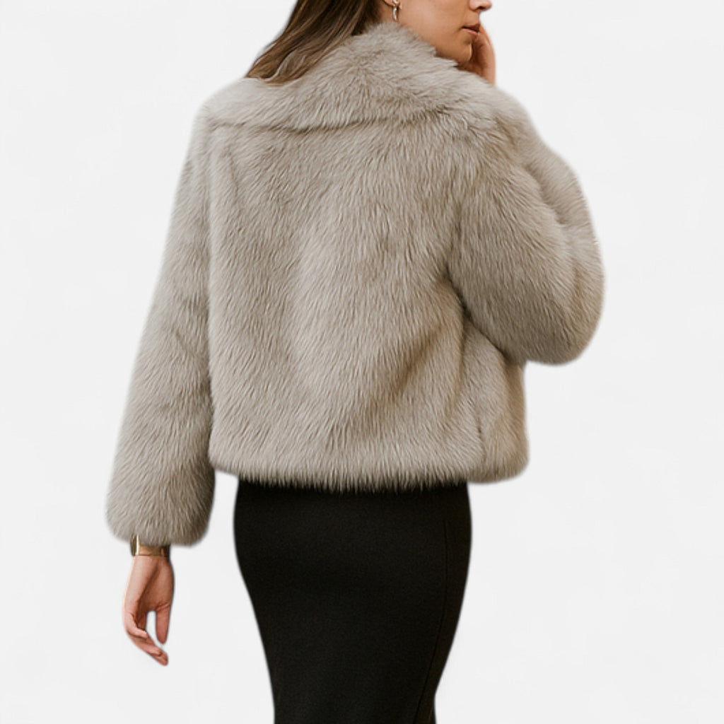 Aveline the Label | Women’s Soft Plush Faux Fur Coat
