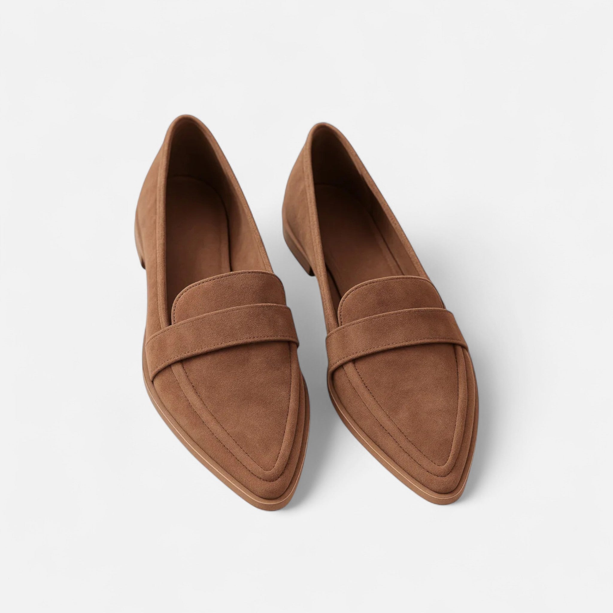 Aveline the Label | Women’s Retro Pointed-Toe Loafers