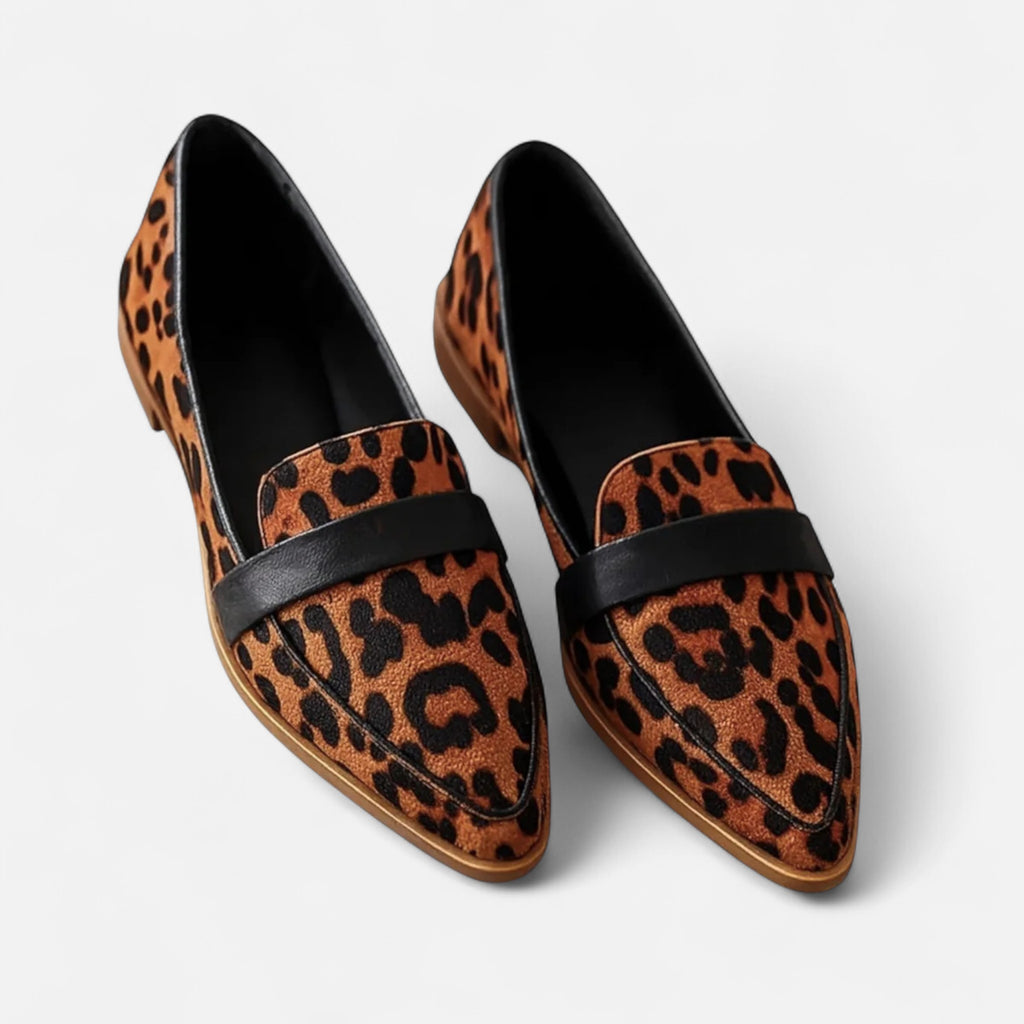 Aveline the Label | Women’s Retro Pointed-Toe Loafers