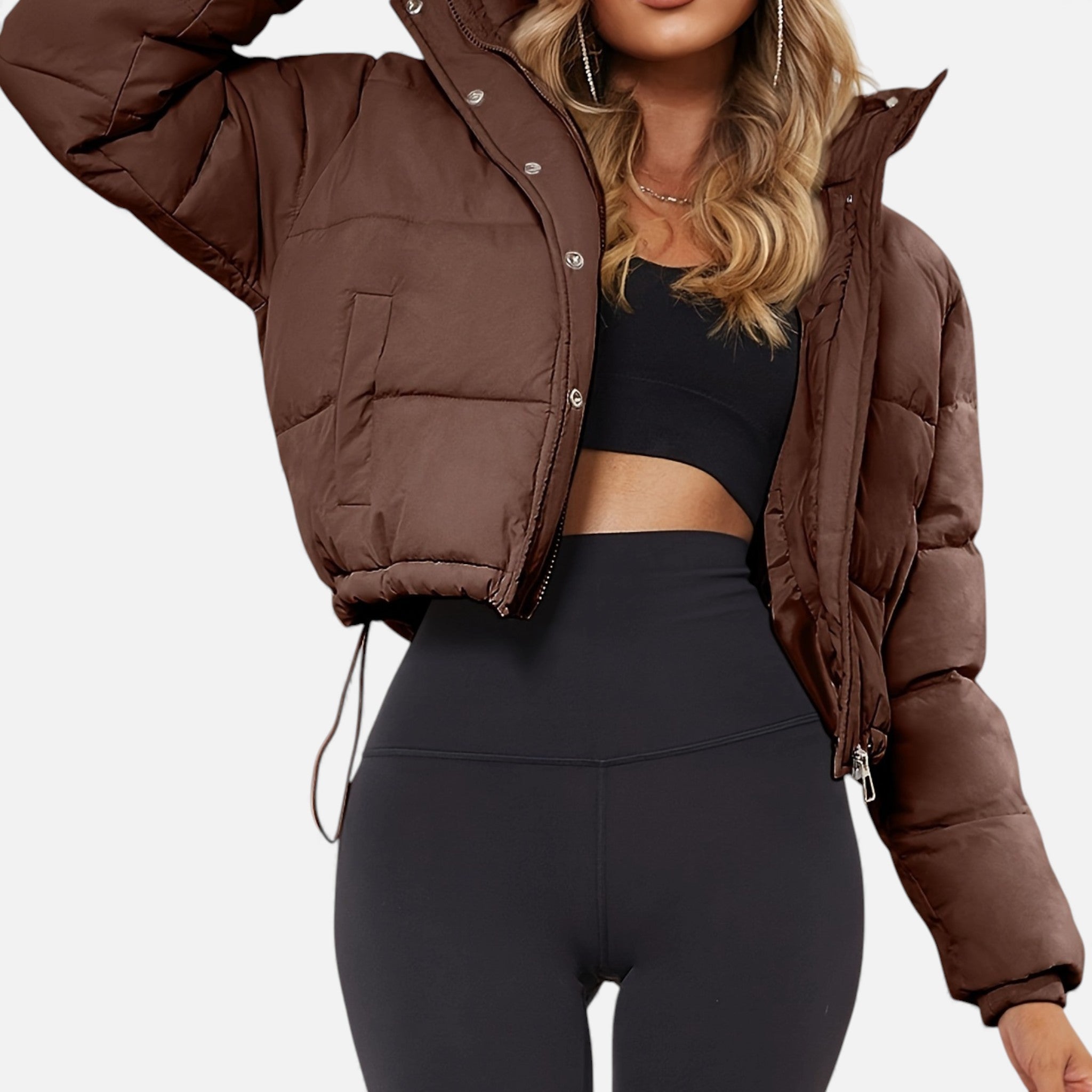 Aveline the Label | Women’s Cropped Puffer Jacket