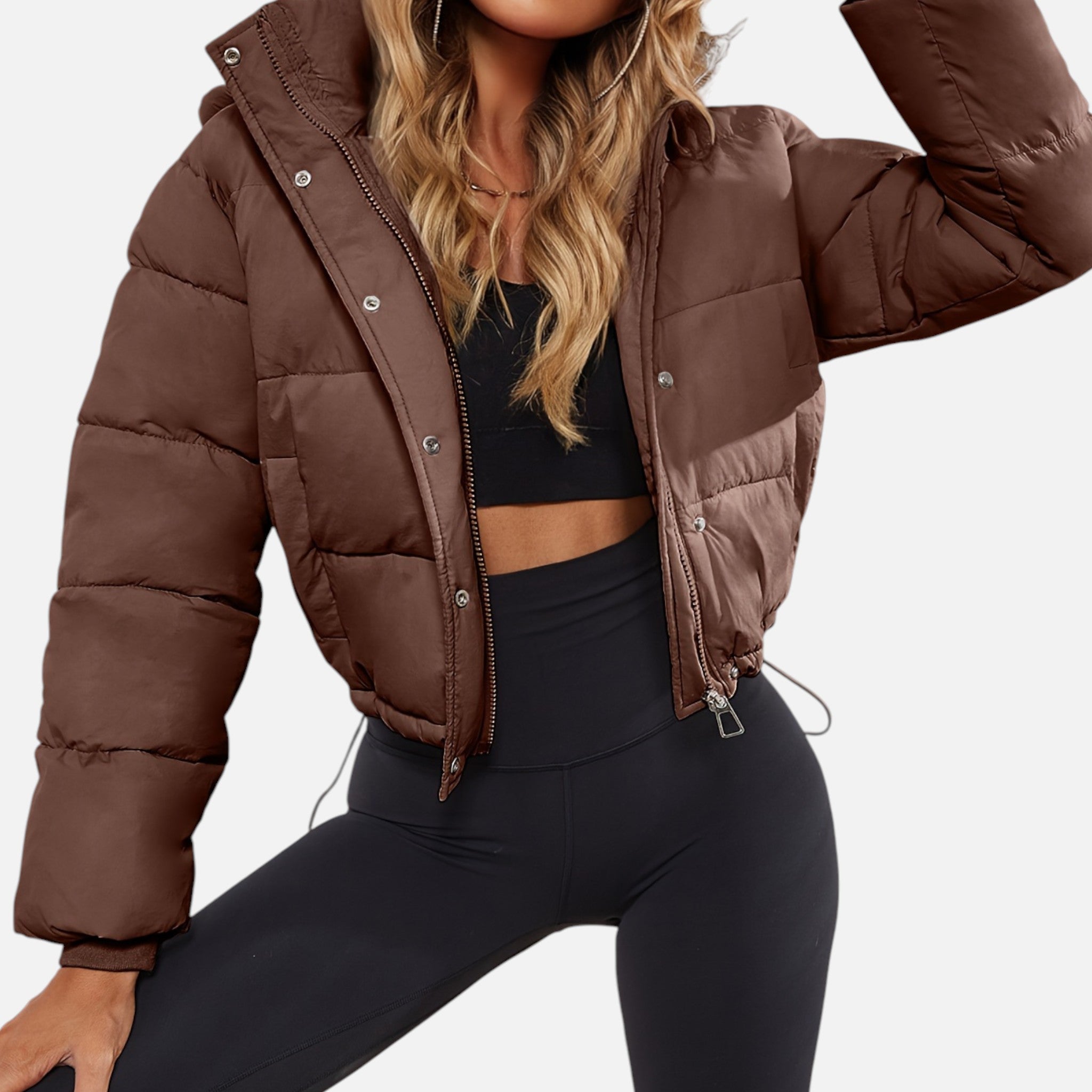 Aveline the Label | Women’s Cropped Puffer Jacket
