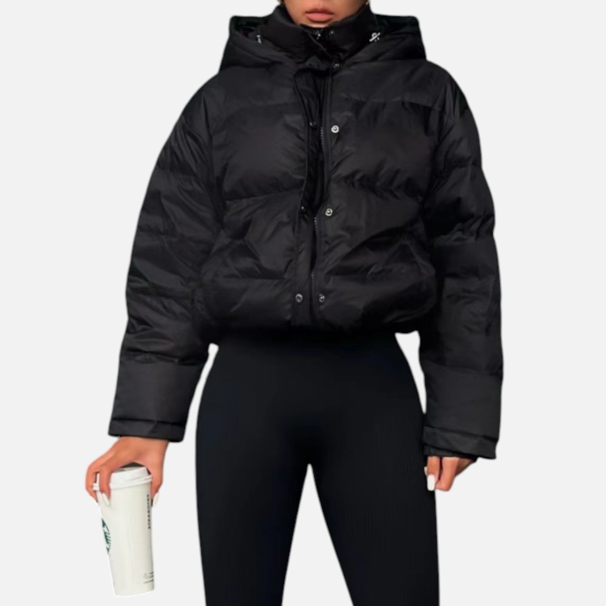 Aveline the Label | Women’s Cropped Puffer Jacket