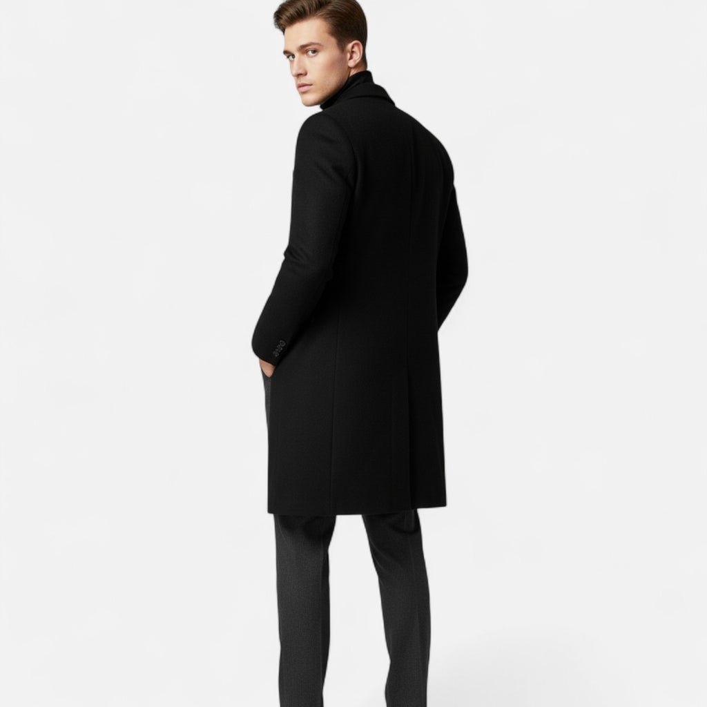 Aveline the Label | Men’s Classic Single-Breasted Trench Coat