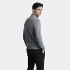 Aveline the Label | Men’s | Stand Collar Pullover – Casual Knit Sweater with Stretch