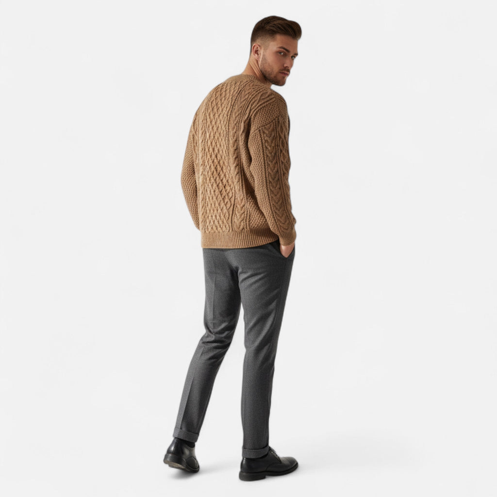 Aveline the Label | Men's Classic Jumper in Premium Wool