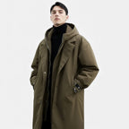 Aveline the Label | Men’s Waterproof Puffer Trench Coat