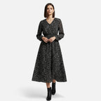 Aveline the Label | Women’s Autumn Chiffon Elegance Dress