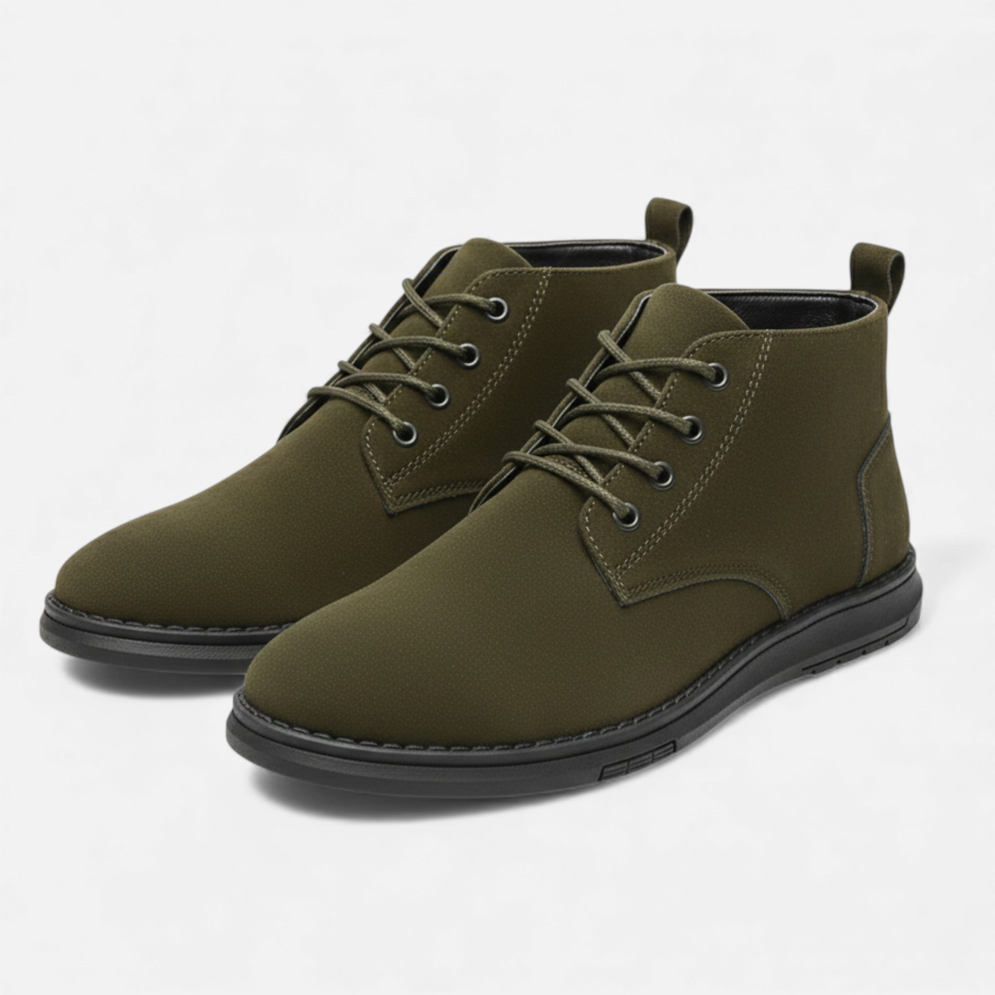 Aveline the Label | Men’s Lace-Up Shoes with Soft Sole, Round Toe