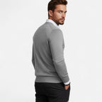 Aveline the Label | Men’s Cardigan – Modern Cotton-Blend Vest Fit