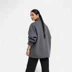 Aveline the Label | Women's Short Coat with Chic High Collar