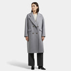 Aveline the Label | Women’s Wool-Blend Winter Coat with Double Pockets