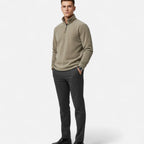 Aveline the Label | Men’s Half-Zip Long-Sleeve Sweater