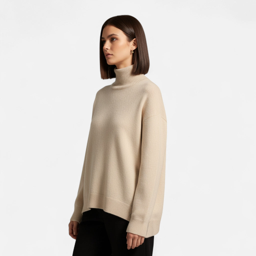 Aveline the Label | Women's Cashmere Sweater Turtleneck Sweater
