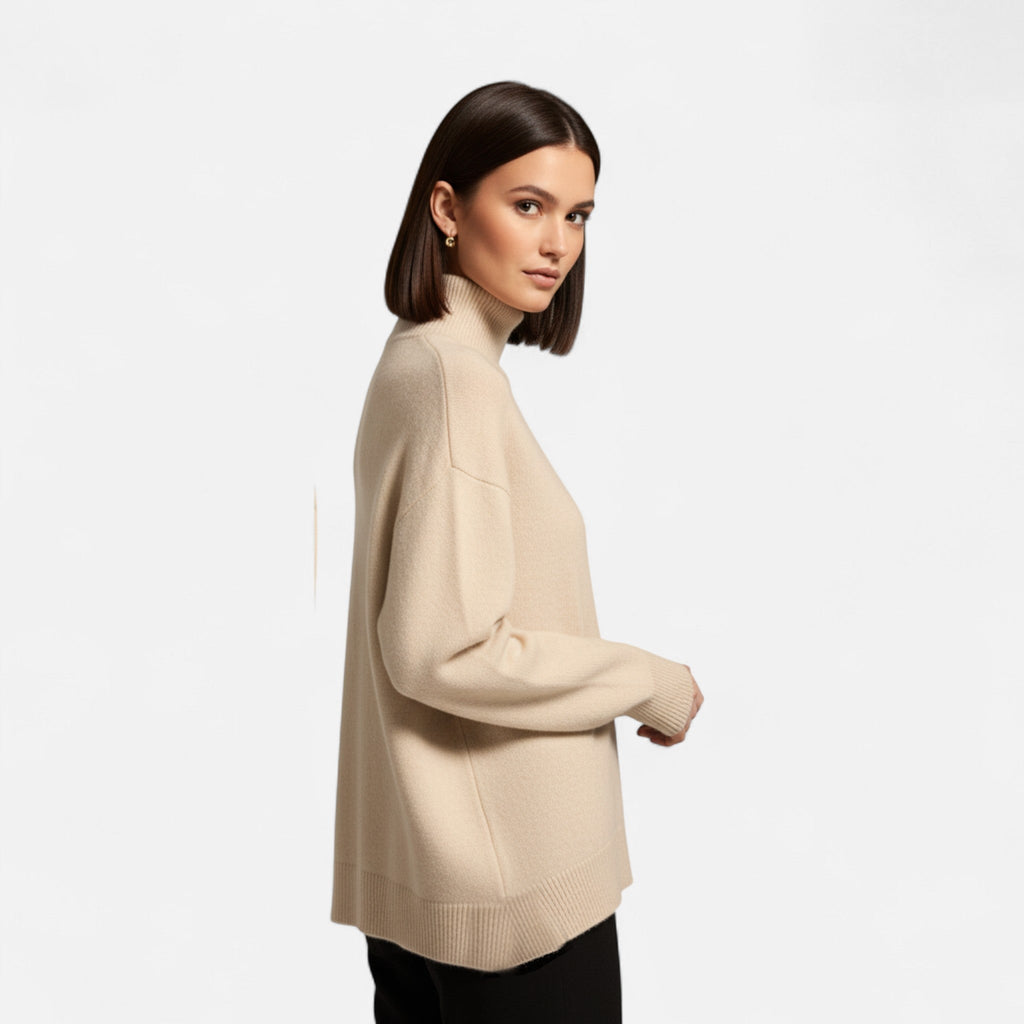 Aveline the Label | Women's Cashmere Sweater Turtleneck Sweater