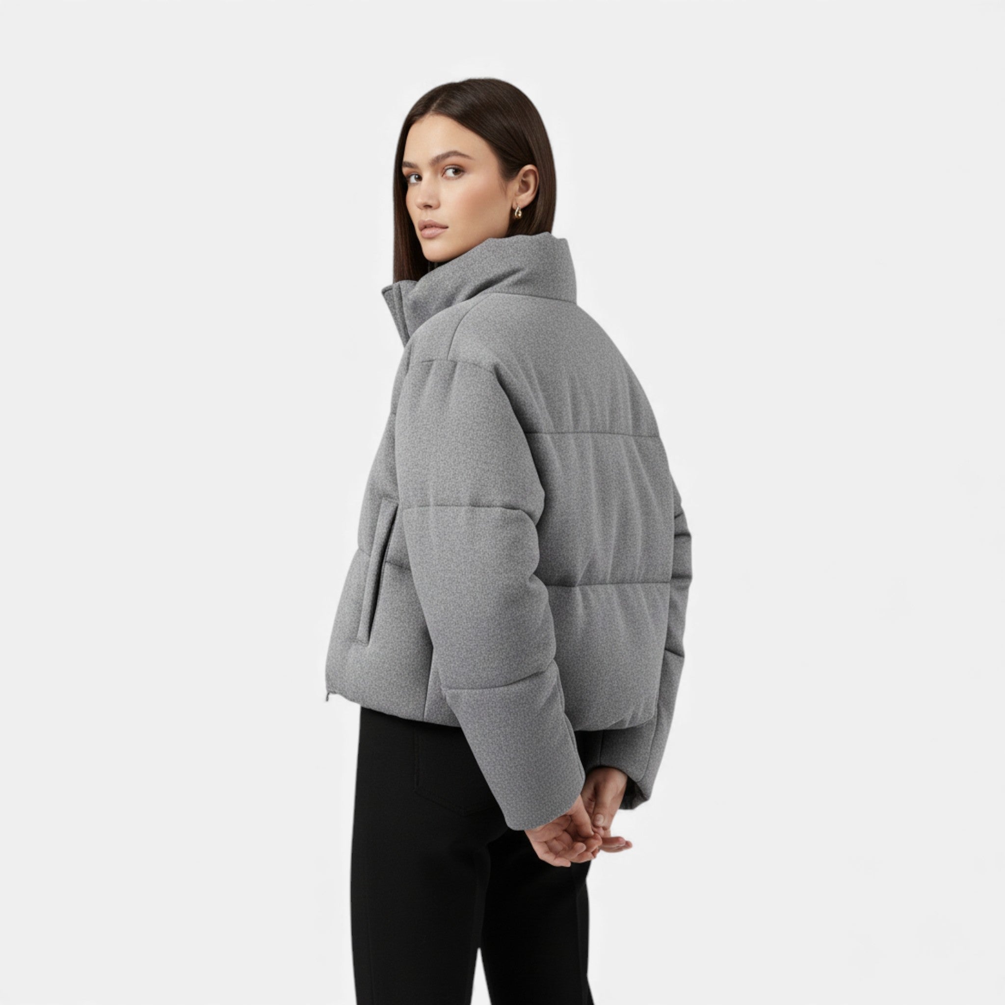 Aveline the Label | Women’s Soft Knit Cotton-Look Jacket