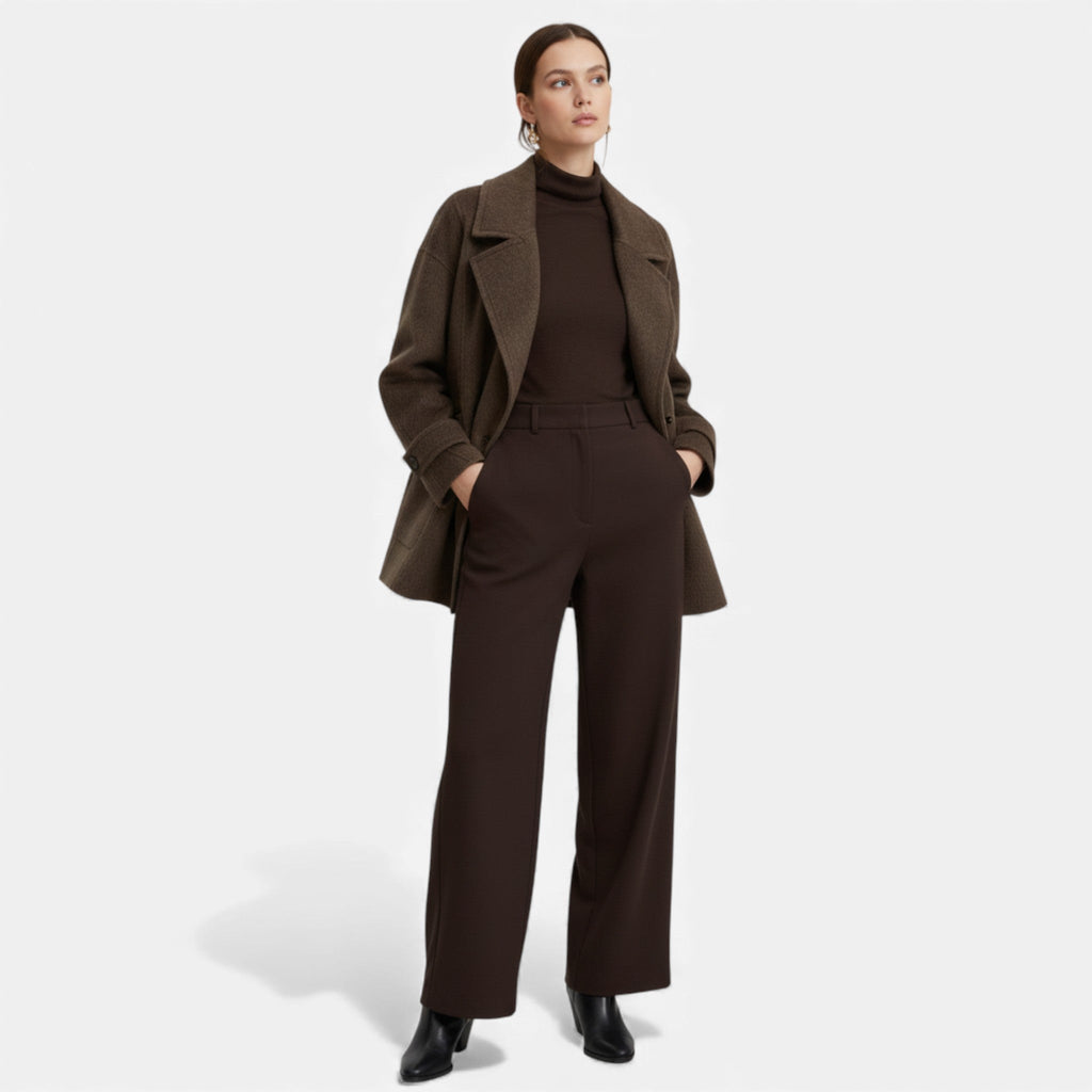 Aveline the Label | Women’s Alpaca-Blend Thick Winter Coat