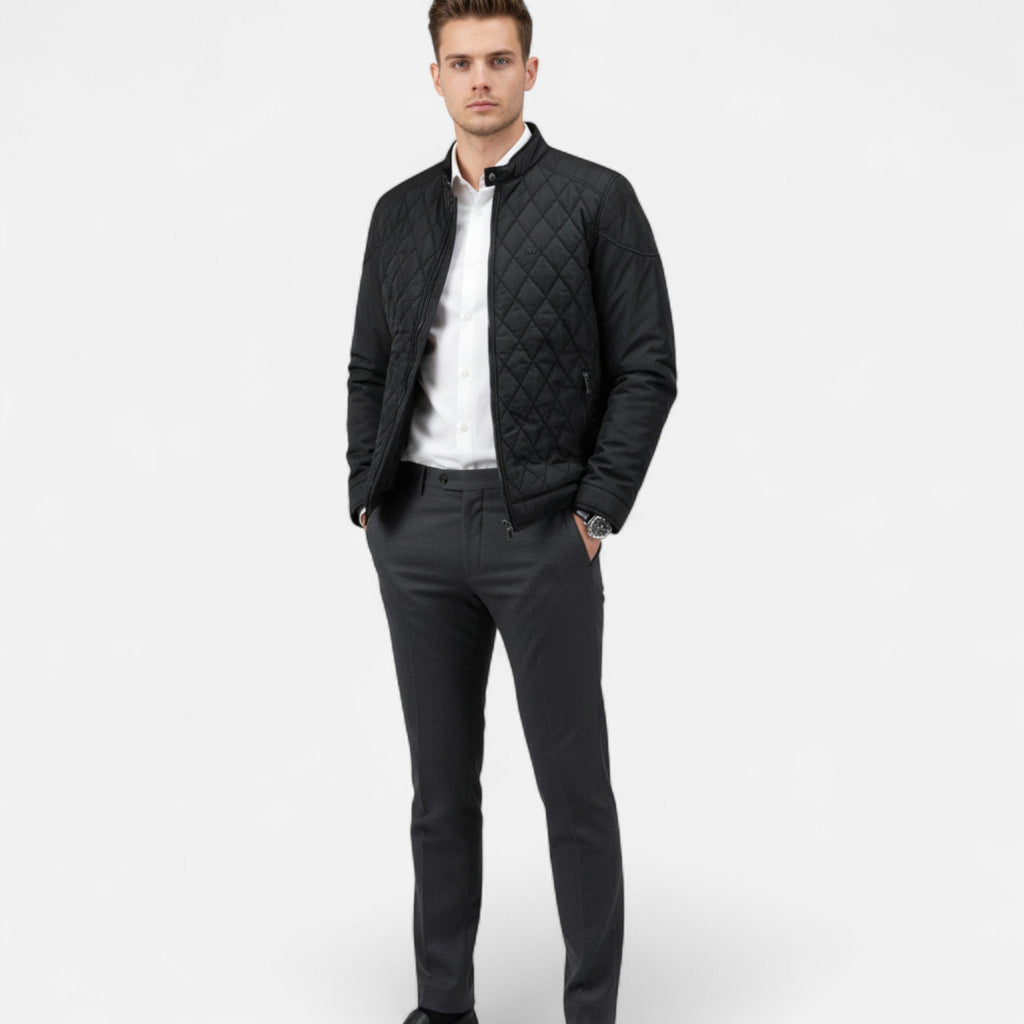 Aveline the Label | Men’s Classic Stitch Tailored-Fit Jacket