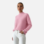 Aveline the Label | Women’s Mock Neck Long Sleeve Sweater
