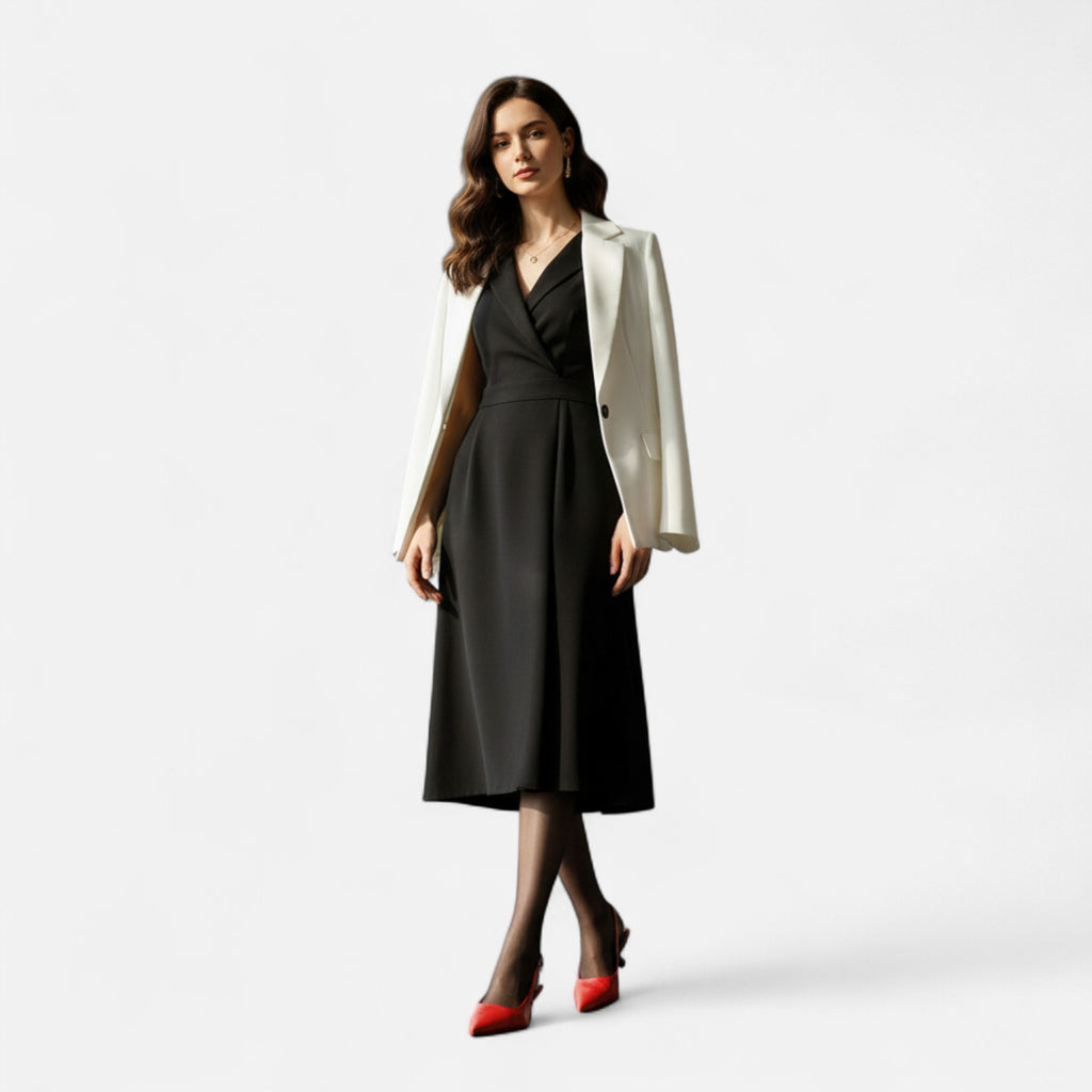 Aveline the Label | Women’s Pointed-Toe Kitten Heel Sandals