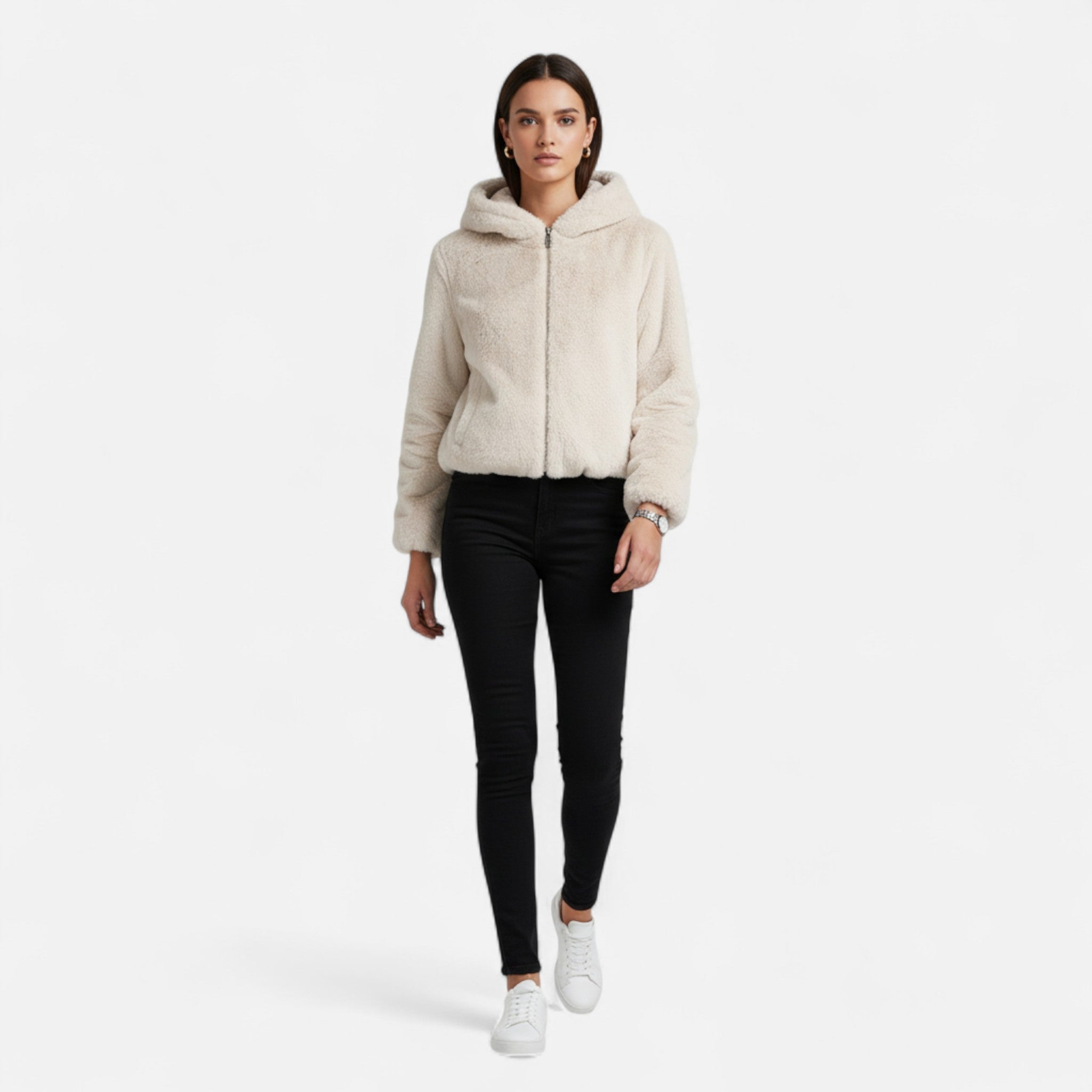 Aveline the Label | Women’s Hooded Faux Fur Winter Coat