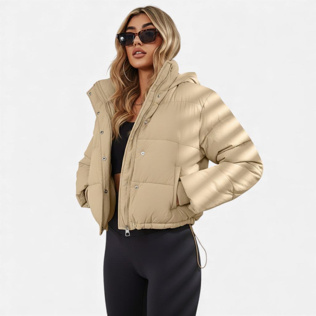 Aveline the Label | Women’s Cropped Puffer Jacket