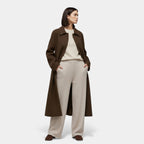 Aveline the Label | Women’s Structured Long Wool Winter Coat