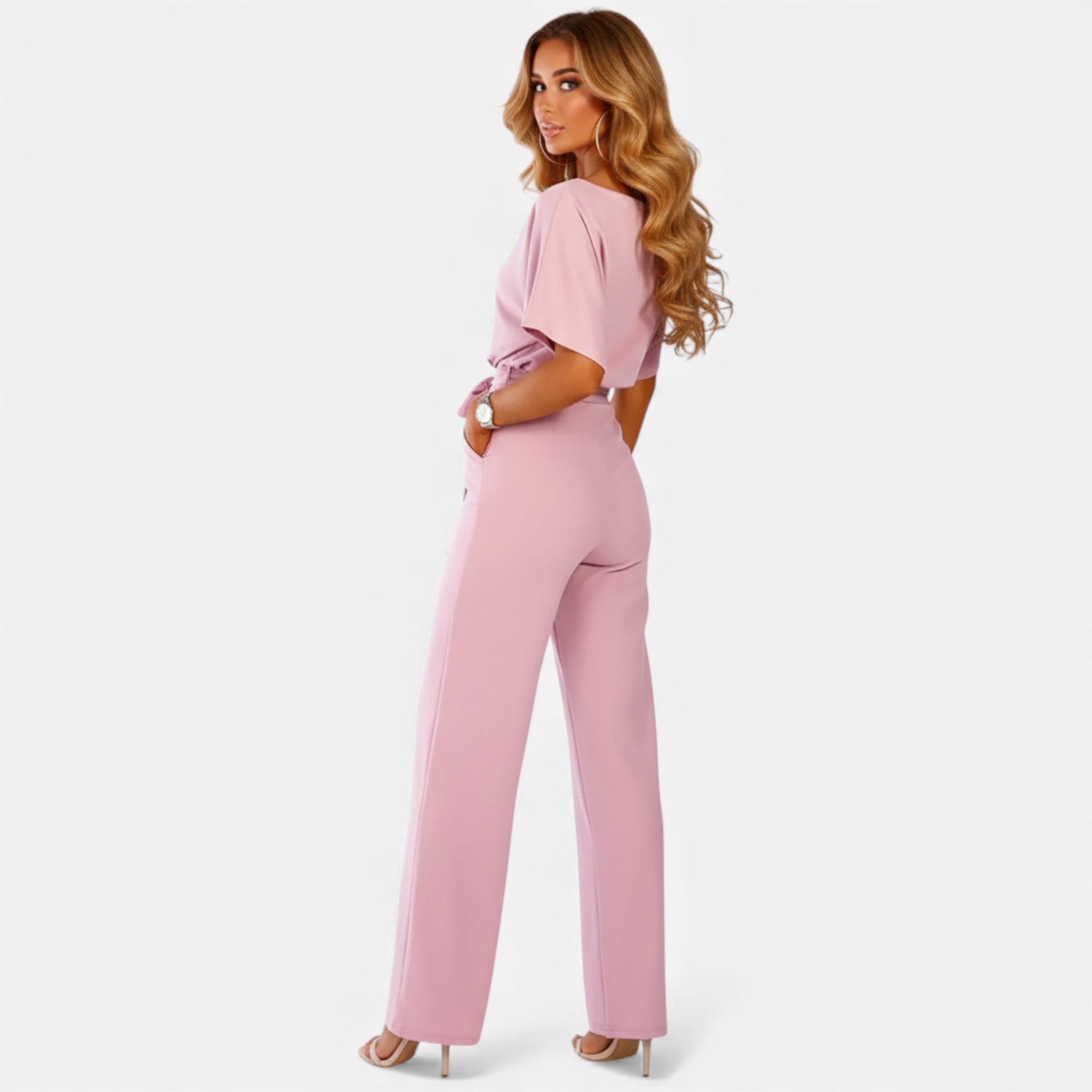 Aveline the Label | Women’s Tailored Wide-Leg Jumpsuit