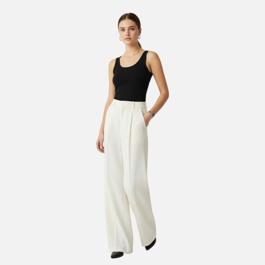 Aveline the Label | Women’s High-Waist Wide-Leg Trousers