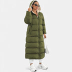 Aveline the Label | Women’s Long Hooded Puffer Coat