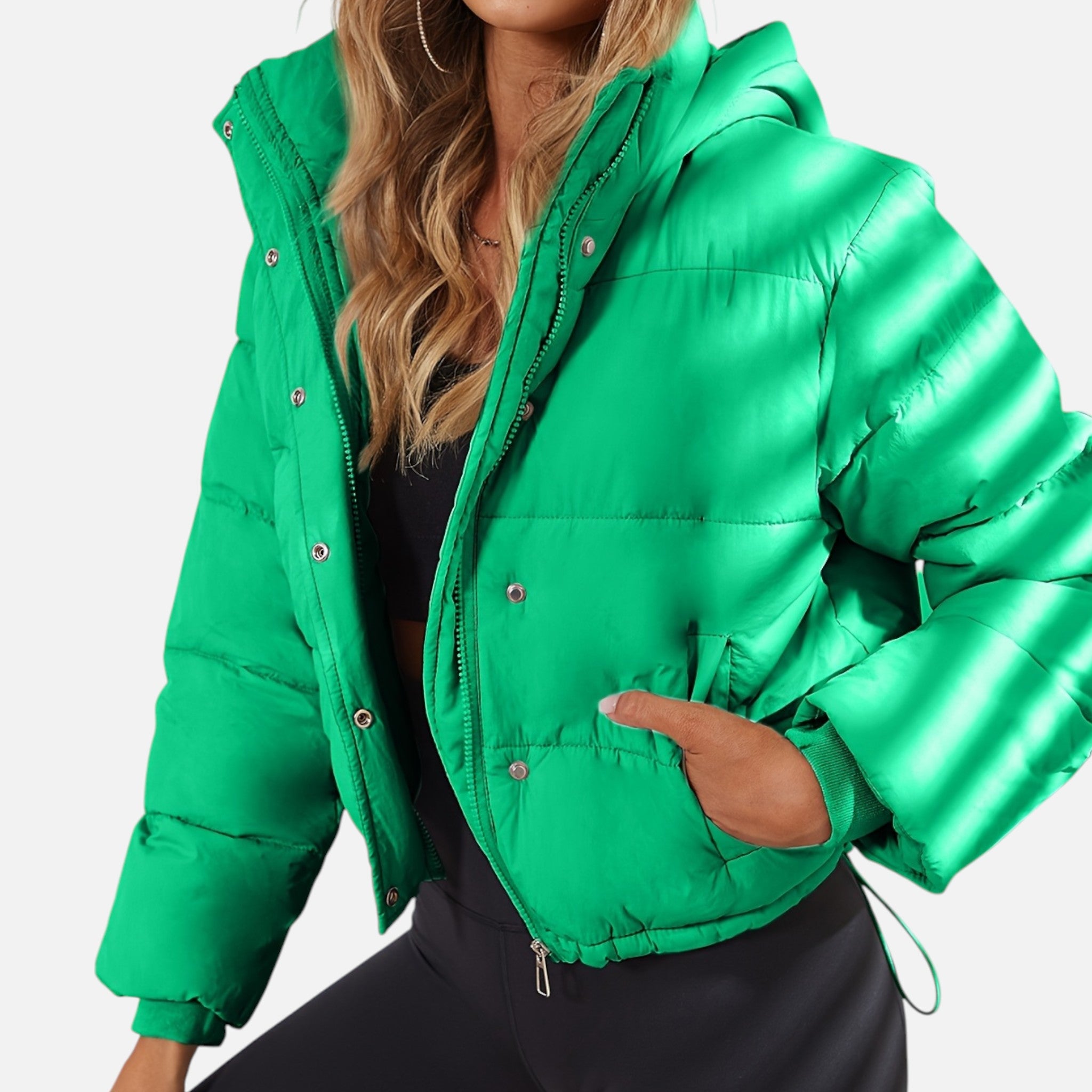 Aveline the Label | Women’s Cropped Puffer Jacket