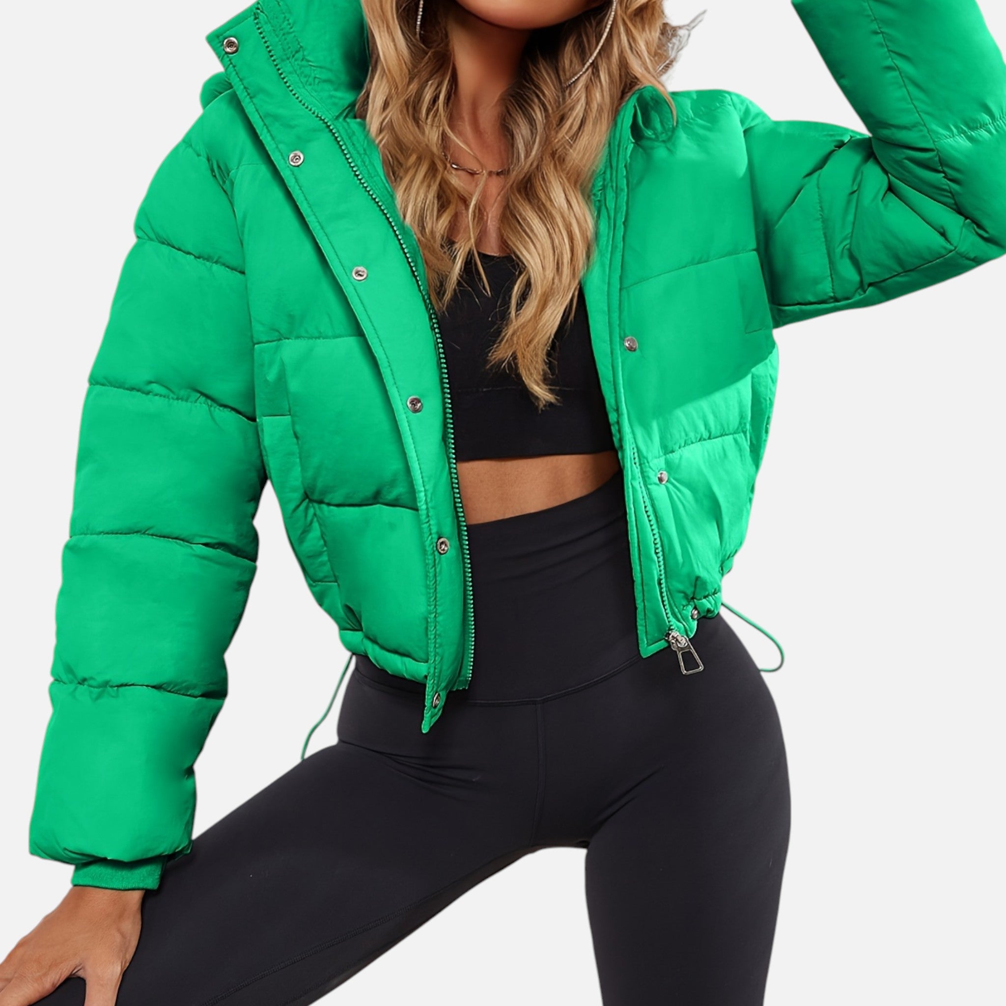 Aveline the Label | Women’s Cropped Puffer Jacket
