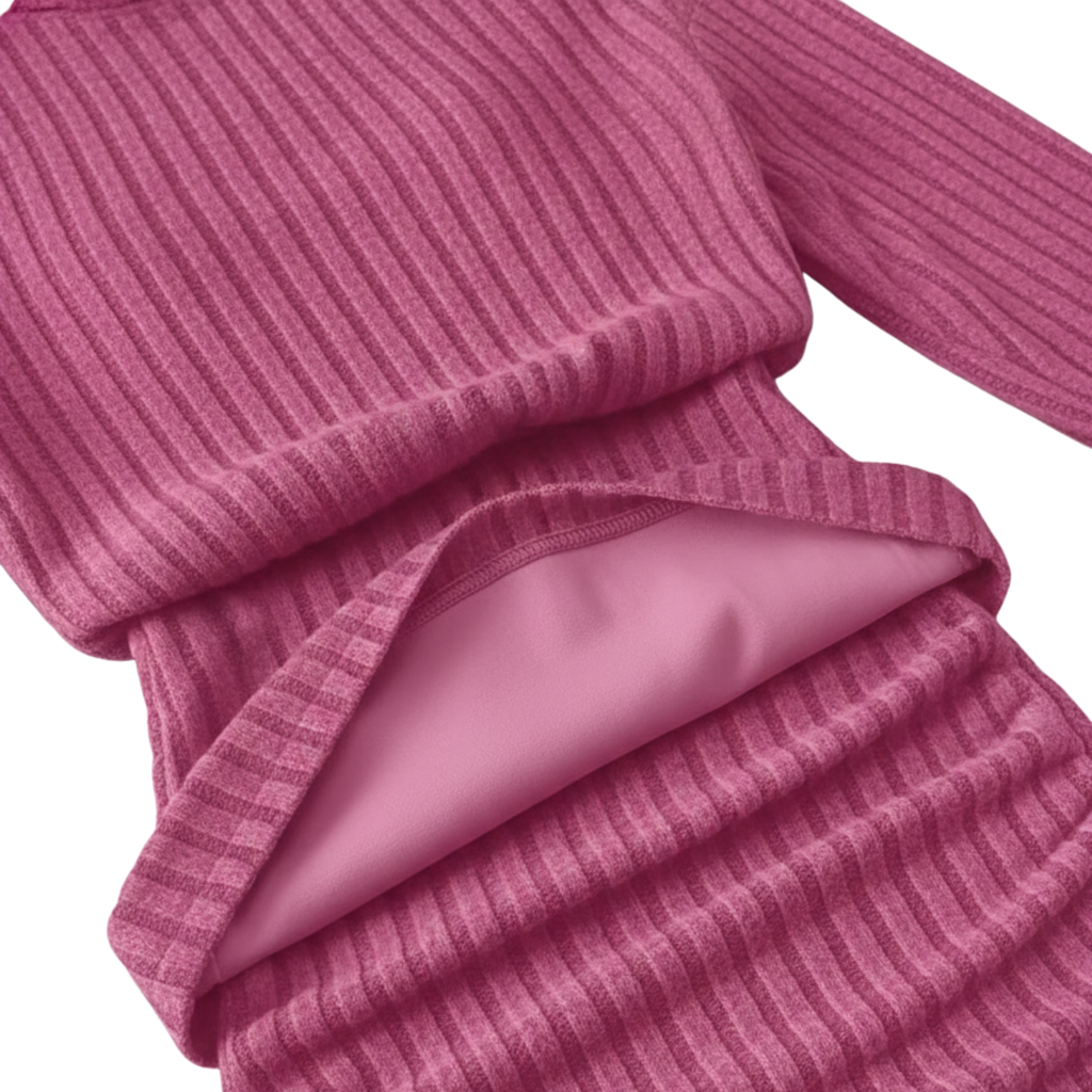 Women’s Casual High Neck Midi Dress