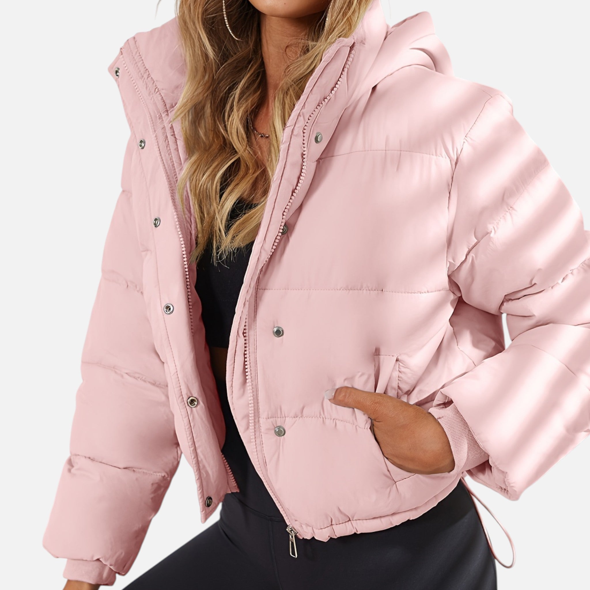Aveline the Label | Women’s Cropped Puffer Jacket