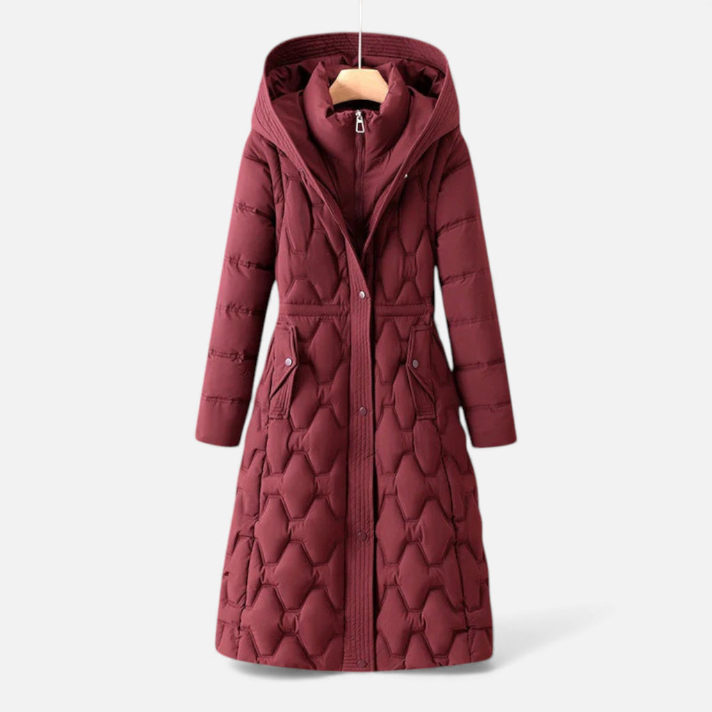 Aveline the Label | Women’s Quilted Longline Winter Coat