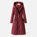 Aveline the Label | Women’s Quilted Longline Winter Coat