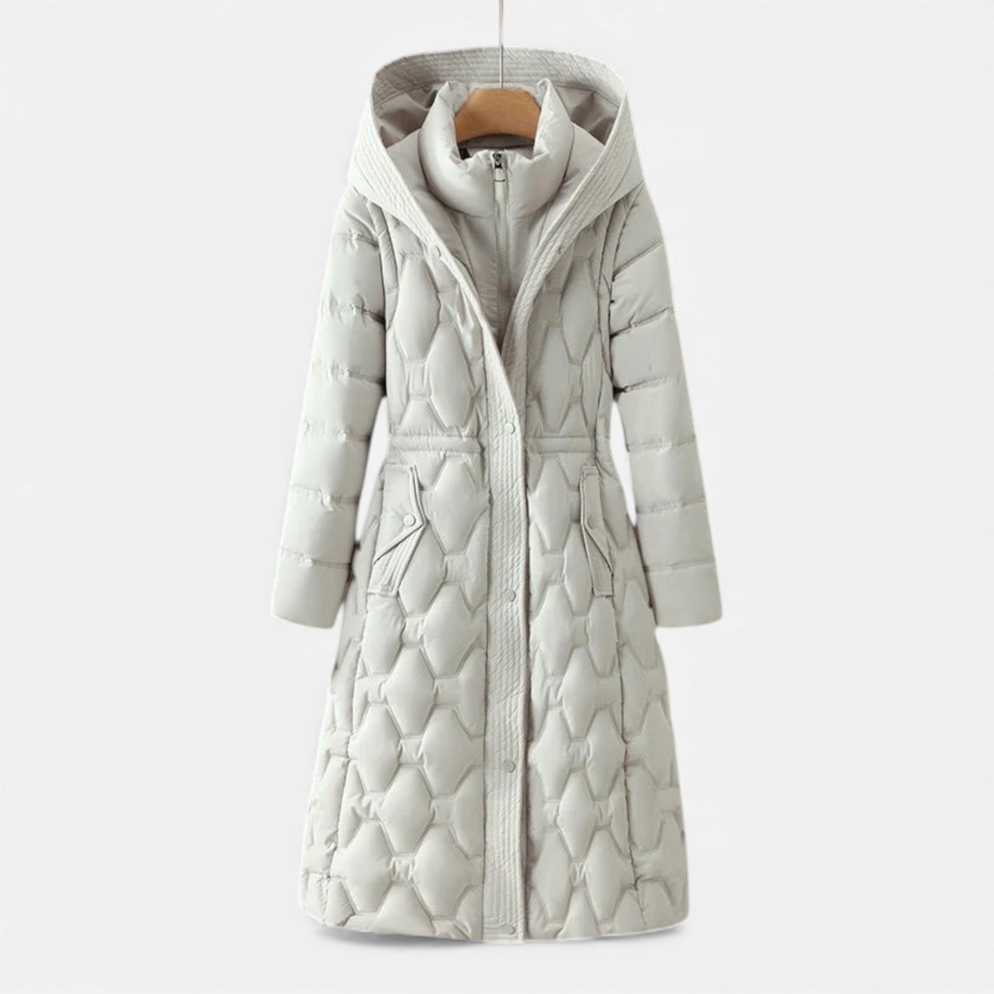Aveline the Label | Women’s Quilted Longline Winter Coat