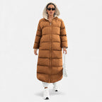 Aveline the Label | Women’s Long Hooded Puffer Coat