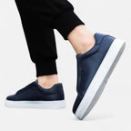 Aveline the Label | Men's Premium Leather Slip-On Sneakers