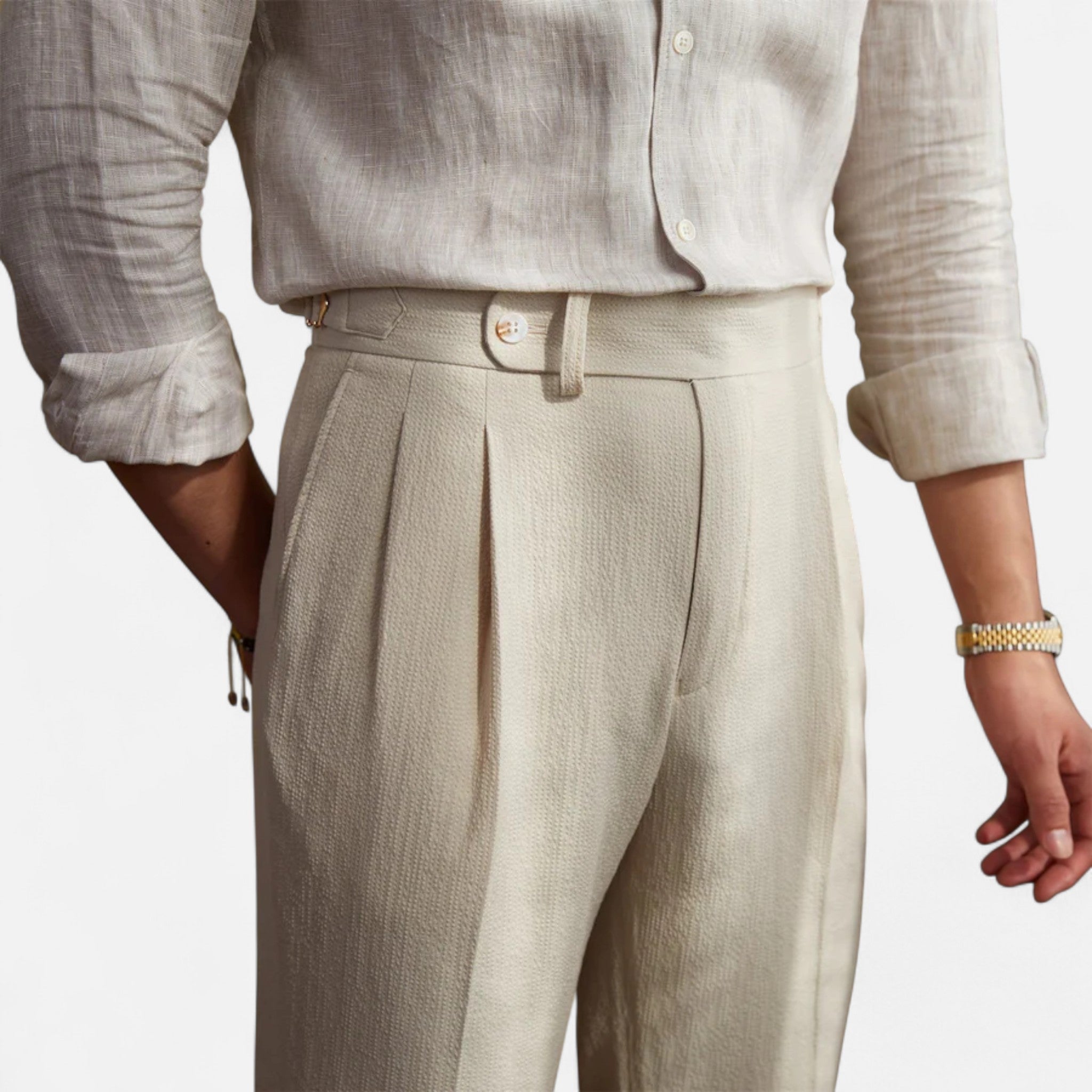 Aveline the Label | Men’s High-Waist Trousers