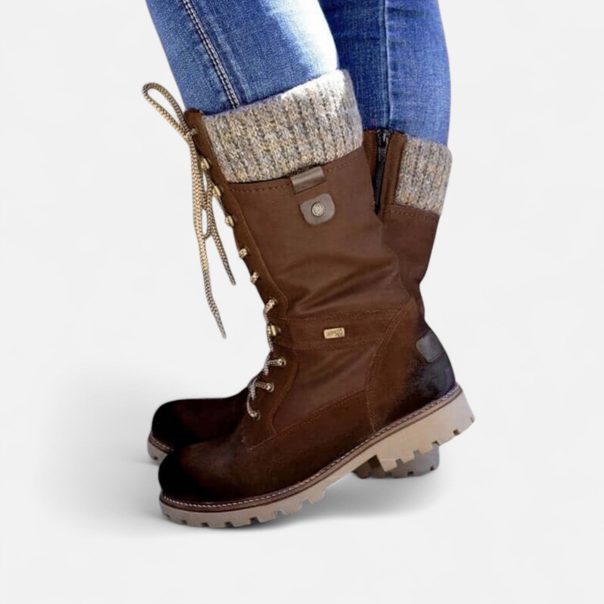 Aveline the Label | Women’s Waterproof Winter Boots with Non-Slip Sole