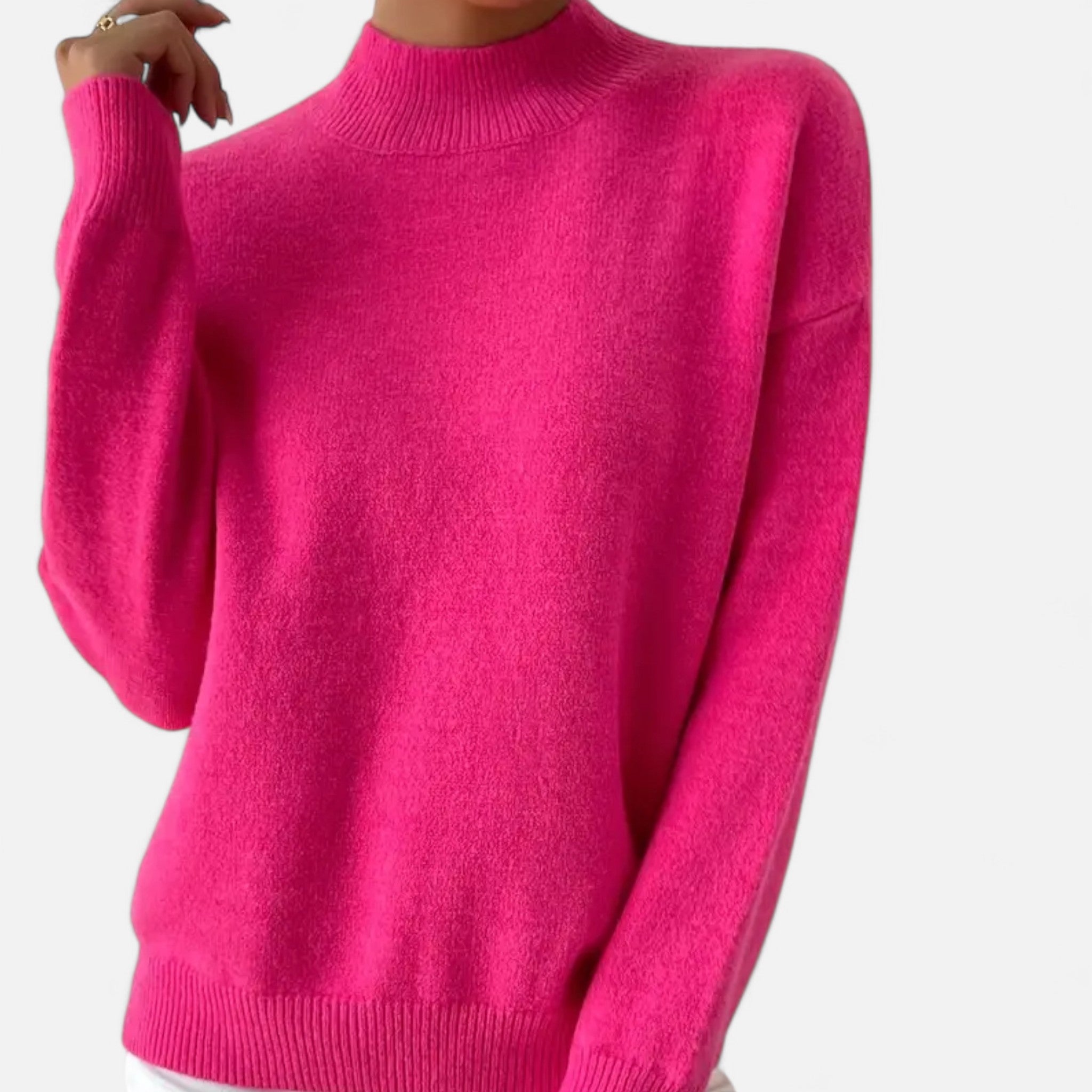 Aveline the Label | Women’s Mock Neck Long Sleeve Sweater