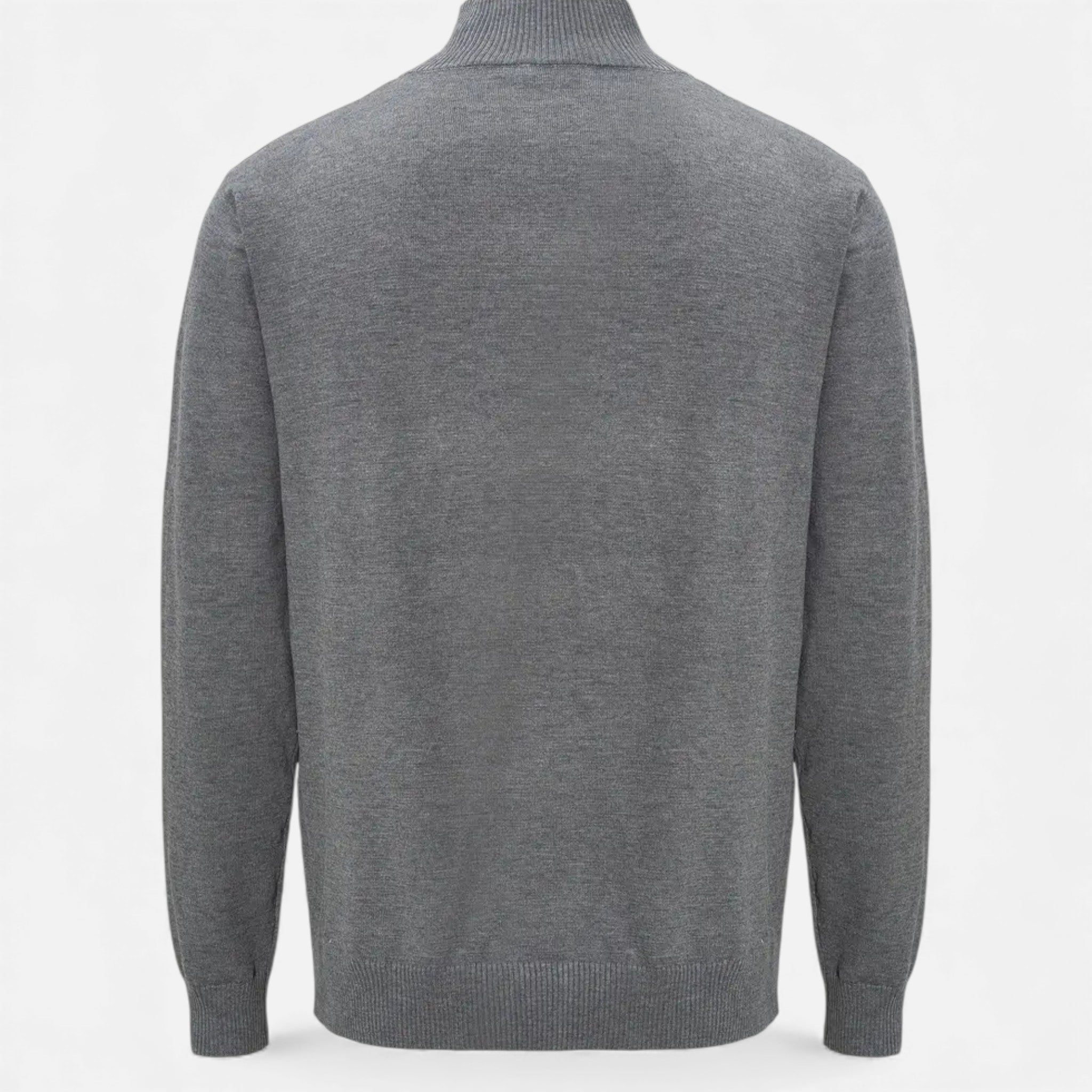 Aveline the Label | Men’s | Stand Collar Pullover – Casual Knit Sweater with Stretch